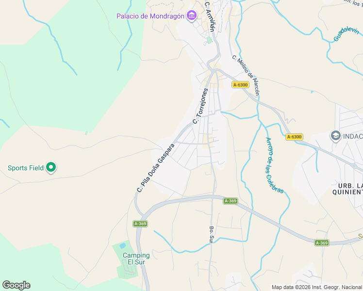 map of restaurants, bars, coffee shops, grocery stores, and more near 1 Calle Algeciras in Ronda