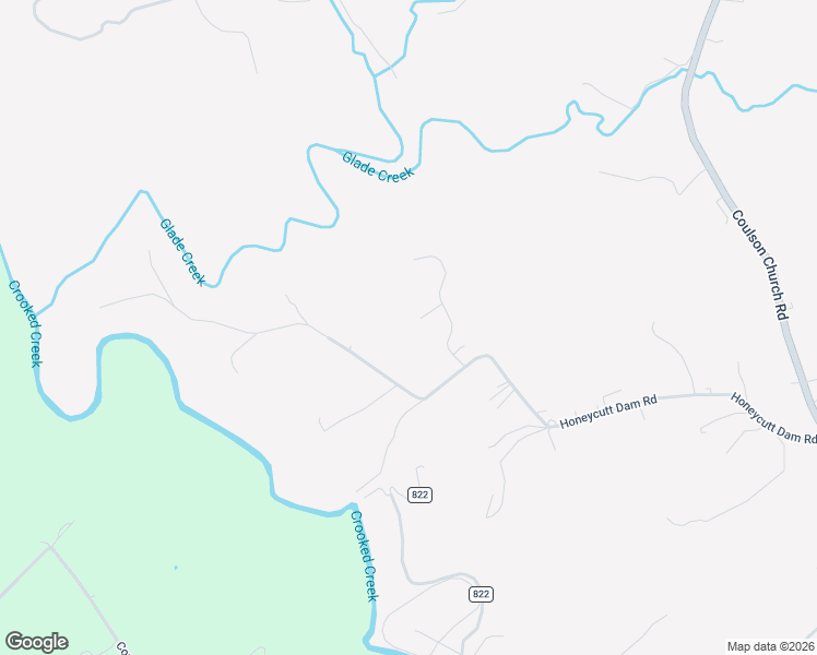 map of restaurants, bars, coffee shops, grocery stores, and more near 421-493 Honeycutt Dam Road in Woodlawn