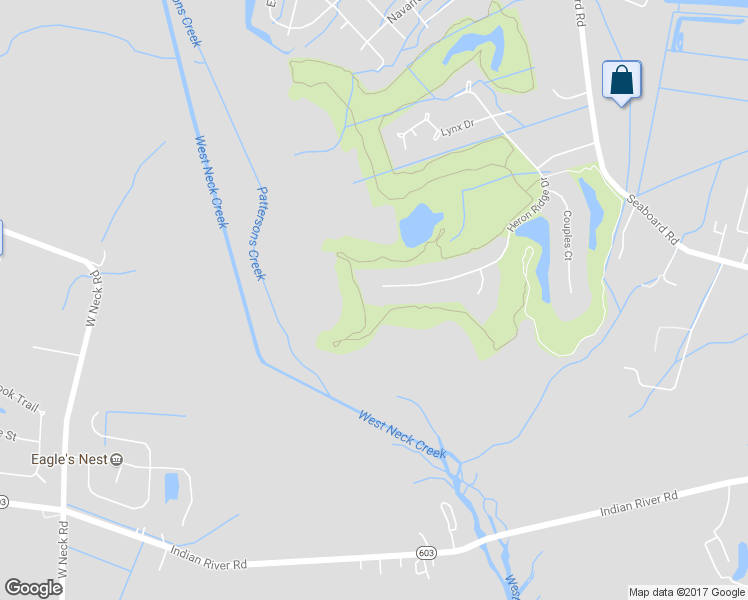 map of restaurants, bars, coffee shops, grocery stores, and more near 3064 Heron Ridge Drive in Virginia Beach