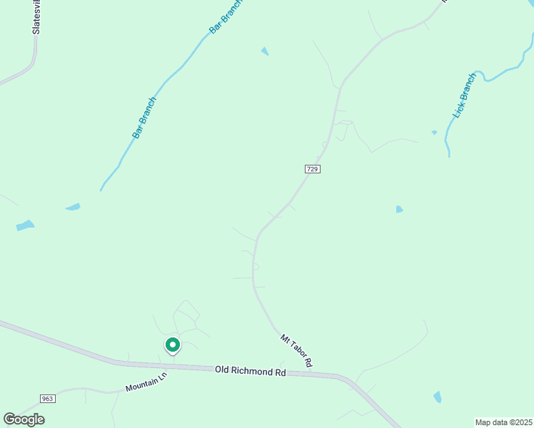 map of restaurants, bars, coffee shops, grocery stores, and more near 4792 Mount Tabor Road in Keeling