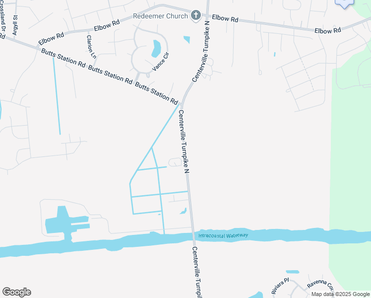 map of restaurants, bars, coffee shops, grocery stores, and more near 245 Centerville Turnpike North in Chesapeake