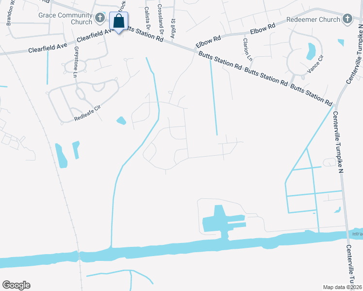 map of restaurants, bars, coffee shops, grocery stores, and more near 1211 Bingham Arch in Chesapeake
