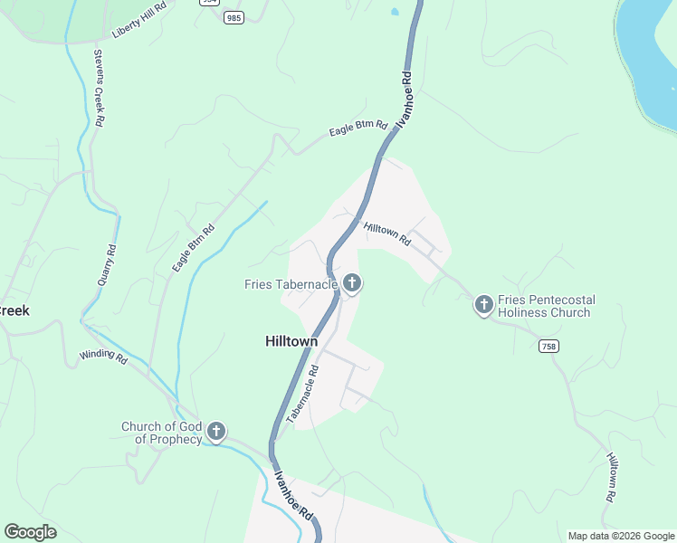 map of restaurants, bars, coffee shops, grocery stores, and more near in Grayson County