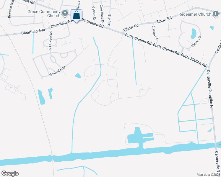 map of restaurants, bars, coffee shops, grocery stores, and more near 1211 Bingham Arch in Chesapeake