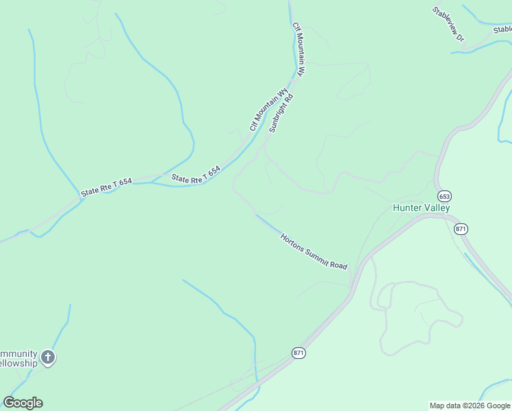 map of restaurants, bars, coffee shops, grocery stores, and more near State Route T 654 in Duffield