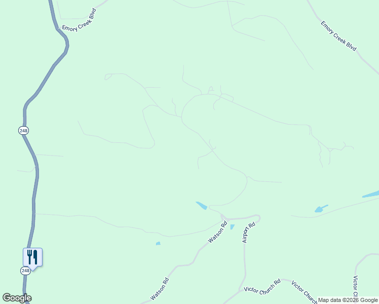 map of restaurants, bars, coffee shops, grocery stores, and more near 897 Airport Road in Branson