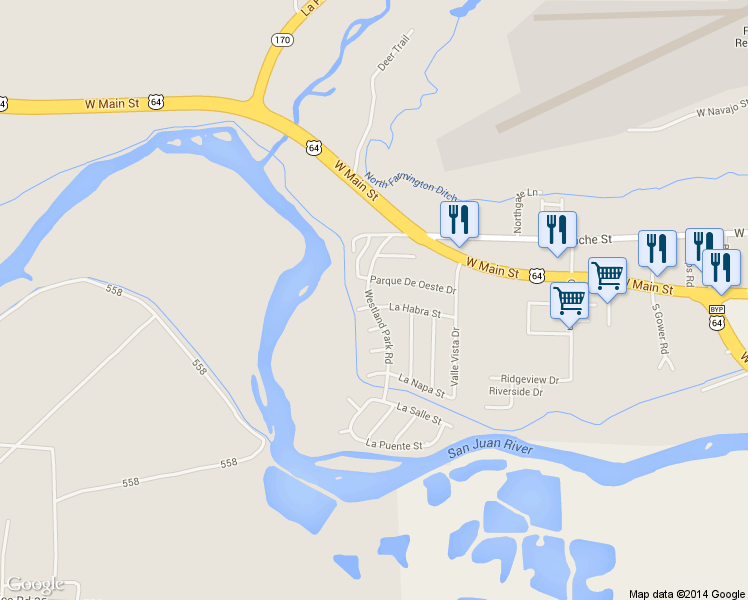 map of restaurants, bars, coffee shops, grocery stores, and more near 2901 Parque De Oeste Drive in Farmington