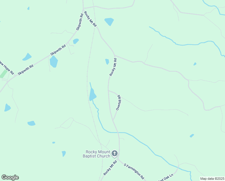 map of restaurants, bars, coffee shops, grocery stores, and more near 2196 Overhill Road in Skipwith