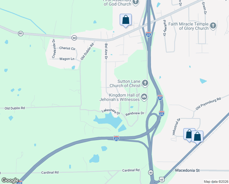 map of restaurants, bars, coffee shops, grocery stores, and more near in Mayfield
