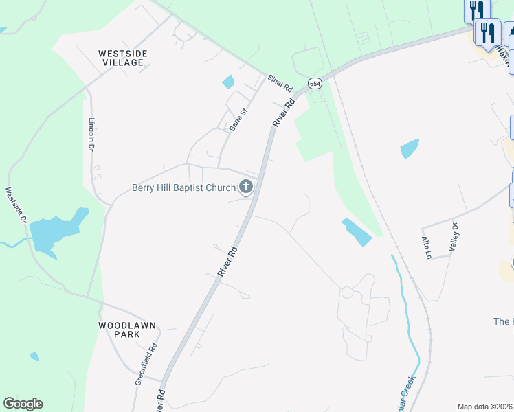 map of restaurants, bars, coffee shops, grocery stores, and more near 1001-1051 Farm Road in South Boston