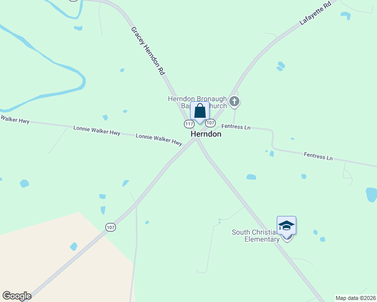 map of restaurants, bars, coffee shops, grocery stores, and more near 10900 Lafayette Road in Herndon