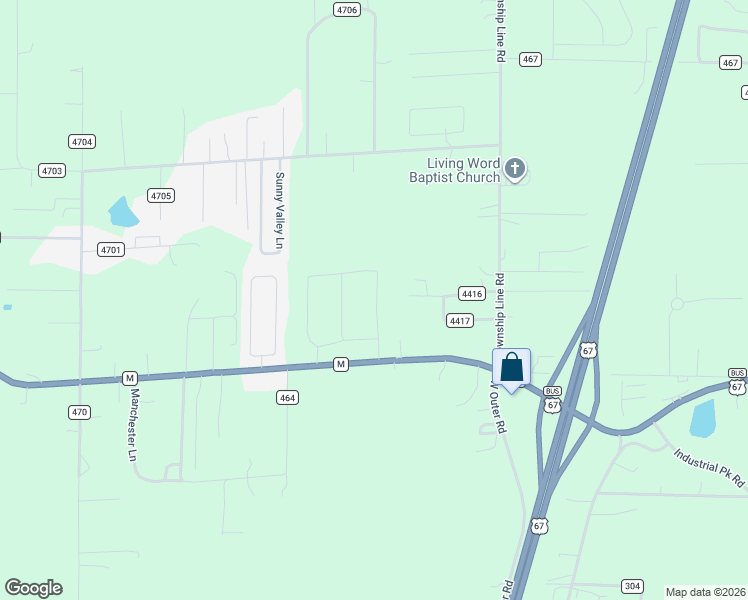 map of restaurants, bars, coffee shops, grocery stores, and more near 115 Casey Lane in Poplar Bluff