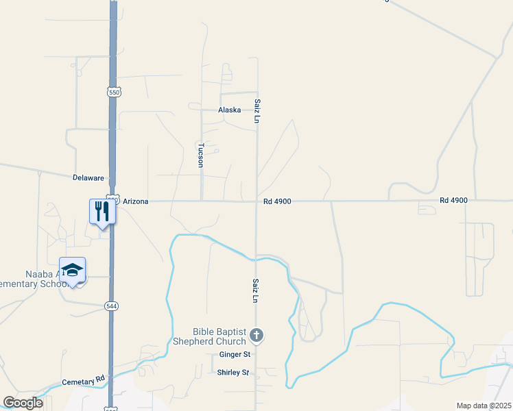 map of restaurants, bars, coffee shops, grocery stores, and more near 1221 Saiz in Bloomfield