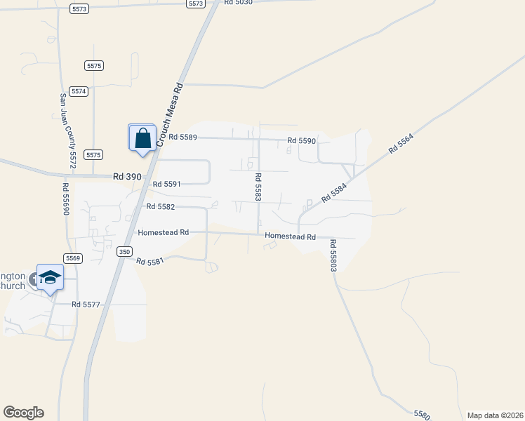 map of restaurants, bars, coffee shops, grocery stores, and more near 2 Road 5586 in Farmington
