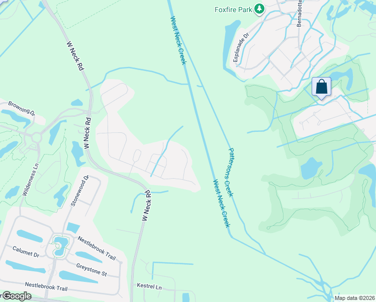 map of restaurants, bars, coffee shops, grocery stores, and more near 3000 West Neck Road in Virginia Beach