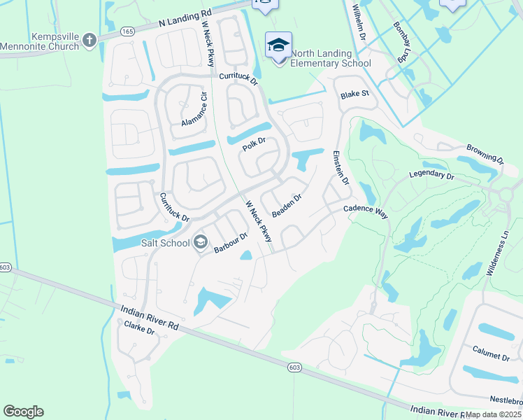 map of restaurants, bars, coffee shops, grocery stores, and more near 3012 Beaden Drive in Virginia Beach