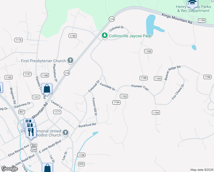 map of restaurants, bars, coffee shops, grocery stores, and more near 24 Kennedy Way in Collinsville
