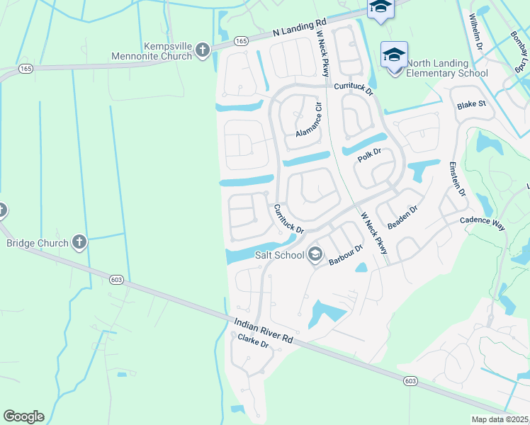 map of restaurants, bars, coffee shops, grocery stores, and more near 3204 Fayette Drive in Virginia Beach