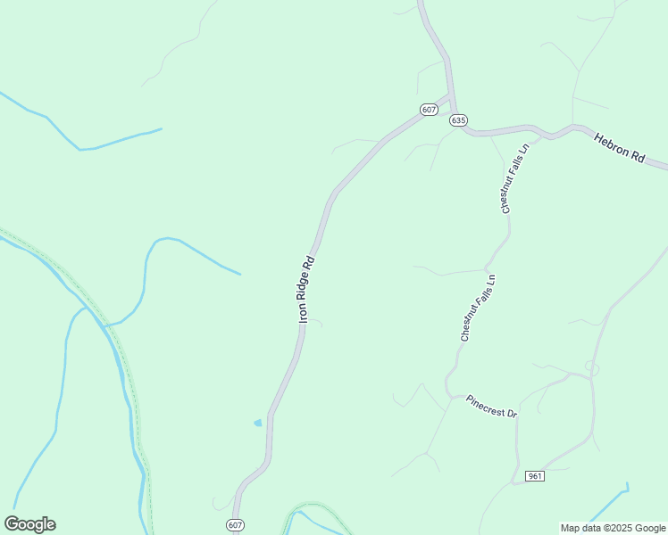 map of restaurants, bars, coffee shops, grocery stores, and more near Iron Ridge Road in Galax