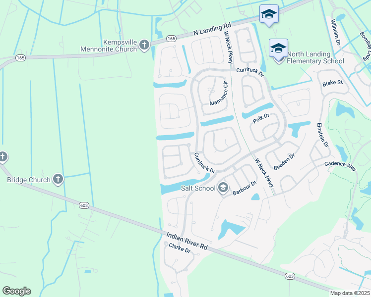 map of restaurants, bars, coffee shops, grocery stores, and more near 3356 Fayette Drive in Virginia Beach