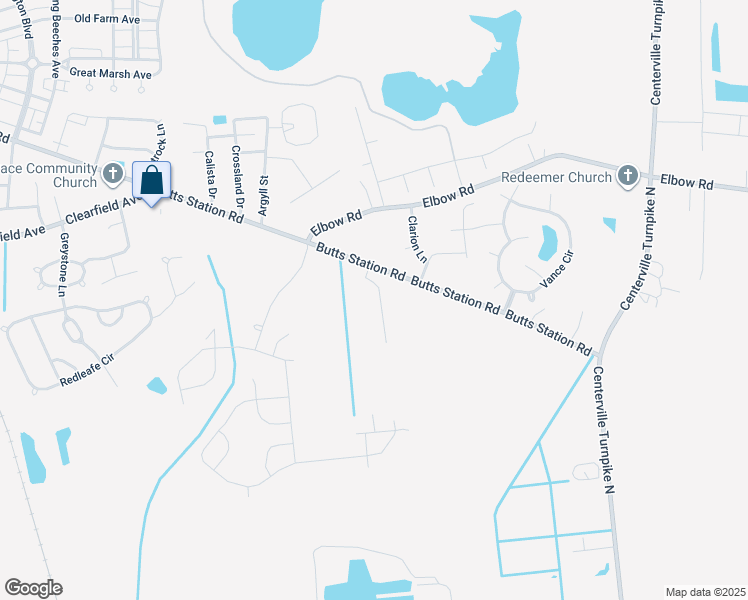 map of restaurants, bars, coffee shops, grocery stores, and more near 532 Cristfield Road in Chesapeake