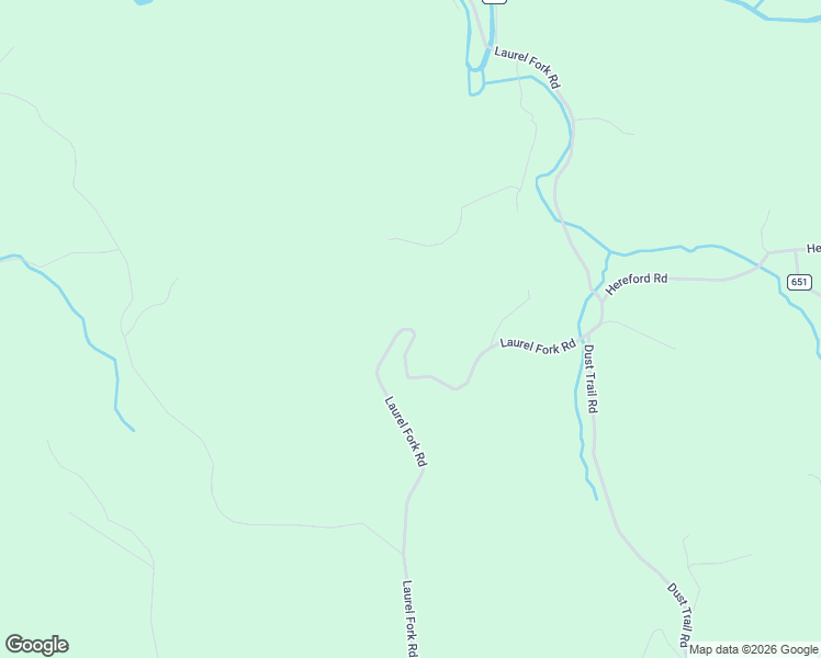 map of restaurants, bars, coffee shops, grocery stores, and more near Laurel Fork Road in Laurel Fork