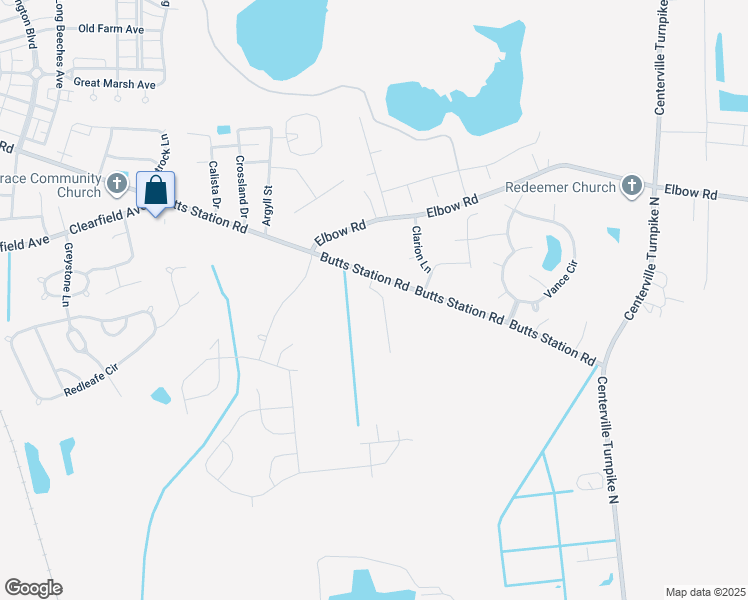 map of restaurants, bars, coffee shops, grocery stores, and more near 538 Cristfield Road in Chesapeake