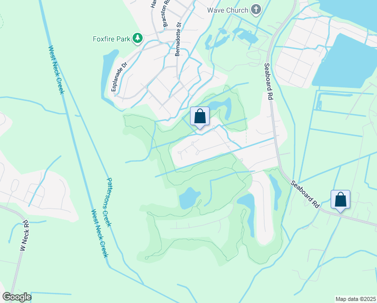 map of restaurants, bars, coffee shops, grocery stores, and more near 2257 Lynx Dr in Virginia Beach