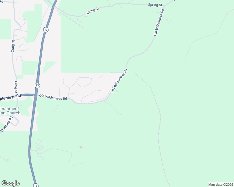 map of restaurants, bars, coffee shops, grocery stores, and more near Left9 Mission Ridge Lane in Reeds Spring