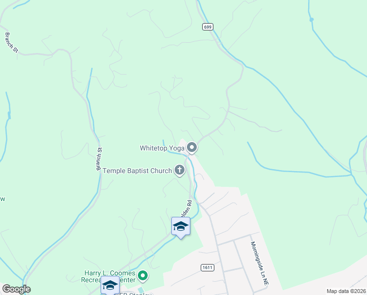 map of restaurants, bars, coffee shops, grocery stores, and more near 23899 Walden Rd in Abingdon