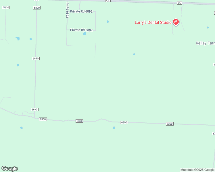 map of restaurants, bars, coffee shops, grocery stores, and more near 2827 County Road 6300 in West Plains