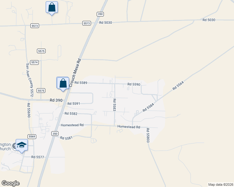 map of restaurants, bars, coffee shops, grocery stores, and more near 1-99 Road 5586 in Farmington