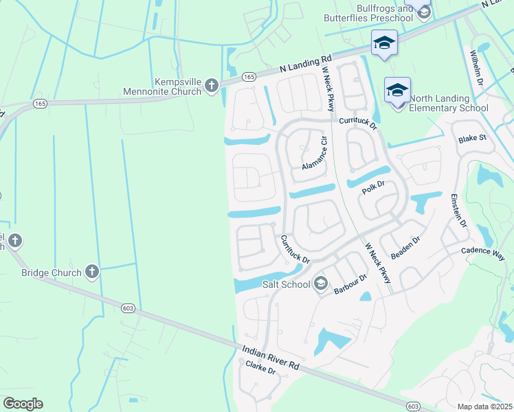 map of restaurants, bars, coffee shops, grocery stores, and more near 2644 Alameda Drive in Virginia Beach