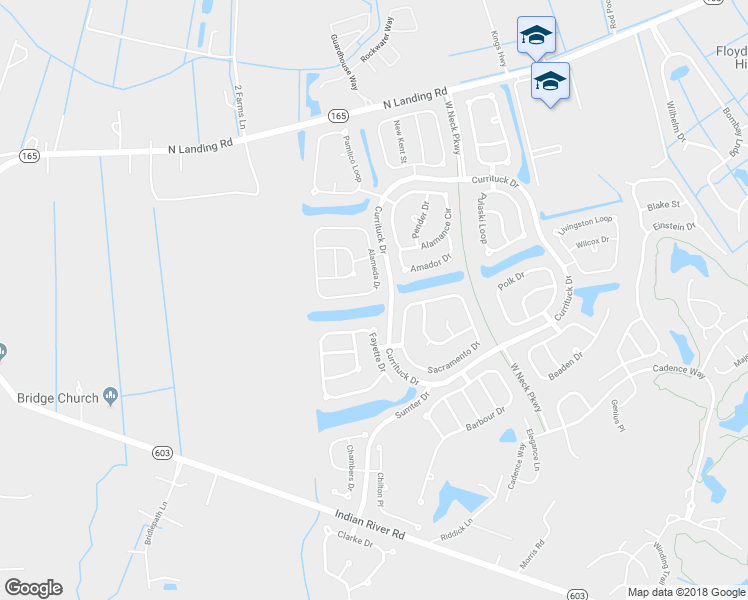 map of restaurants, bars, coffee shops, grocery stores, and more near 2628 Alameda Drive in Virginia Beach