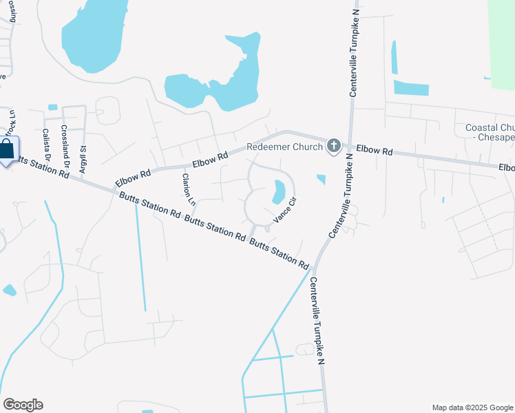 map of restaurants, bars, coffee shops, grocery stores, and more near 1300 Telfon Circle in Chesapeake