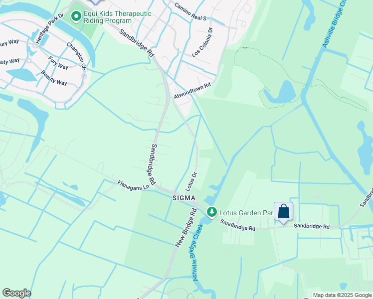 map of restaurants, bars, coffee shops, grocery stores, and more near 1465 Lotus Drive in Virginia Beach