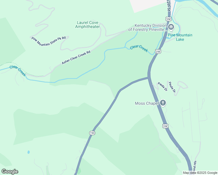 map of restaurants, bars, coffee shops, grocery stores, and more near 155 Walnut Lane in Pineville