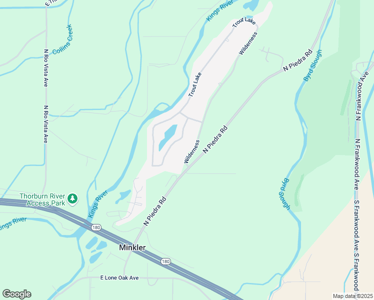 map of restaurants, bars, coffee shops, grocery stores, and more near 97 Wilderness in Sanger