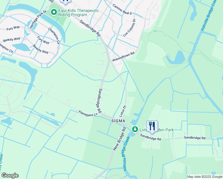 map of restaurants, bars, coffee shops, grocery stores, and more near 1500 Sandbridge Road in Virginia Beach