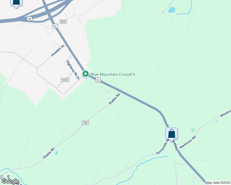 map of restaurants, bars, coffee shops, grocery stores, and more near 2144-2198 Fancy Gap Hwy in Hillsville