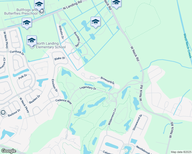 map of restaurants, bars, coffee shops, grocery stores, and more near 2704 Sonnet Lane in Virginia Beach