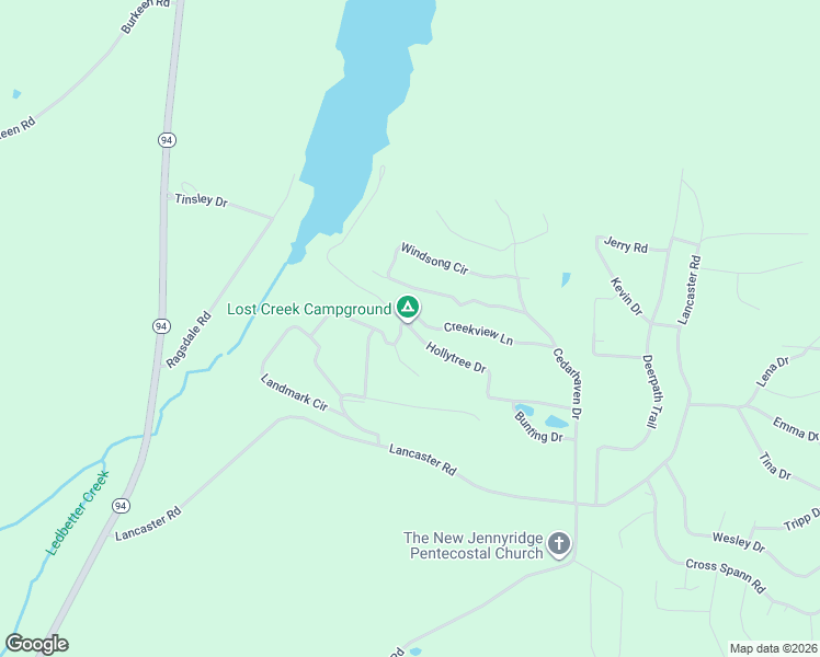 map of restaurants, bars, coffee shops, grocery stores, and more near Hollytree Drive in Calloway County