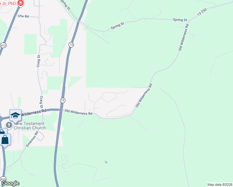 map of restaurants, bars, coffee shops, grocery stores, and more near 382 Three Pines Circle in Reeds Spring