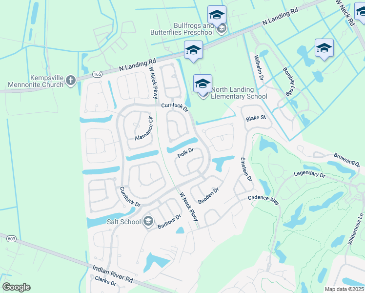 map of restaurants, bars, coffee shops, grocery stores, and more near in Virginia Beach