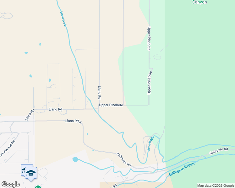 map of restaurants, bars, coffee shops, grocery stores, and more near Lower Pinabete in Questa