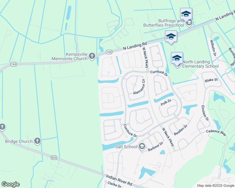 map of restaurants, bars, coffee shops, grocery stores, and more near 2773 Alameda Drive in Virginia Beach