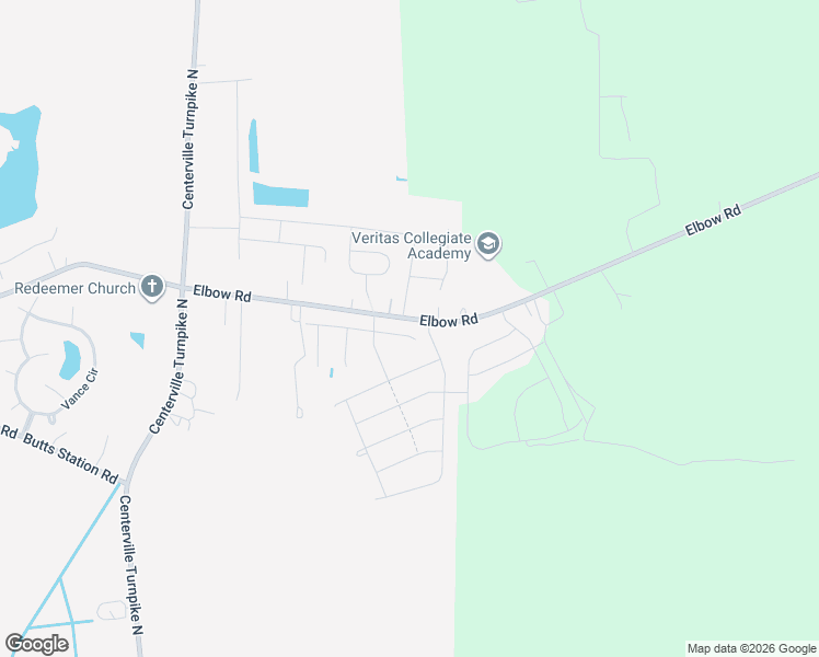 map of restaurants, bars, coffee shops, grocery stores, and more near 1837 Elbow Road in Chesapeake