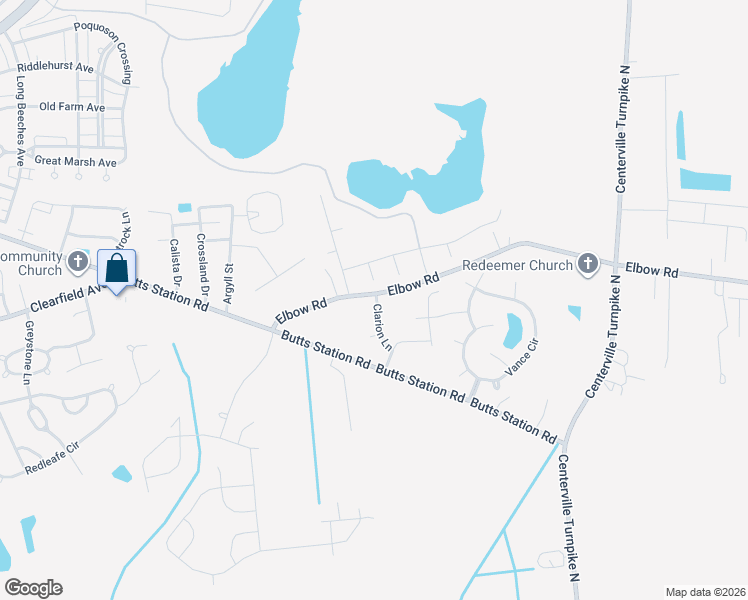 map of restaurants, bars, coffee shops, grocery stores, and more near 624 Clarion Lane in Chesapeake