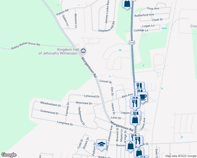 600 Road, Franklin KY Walk Score