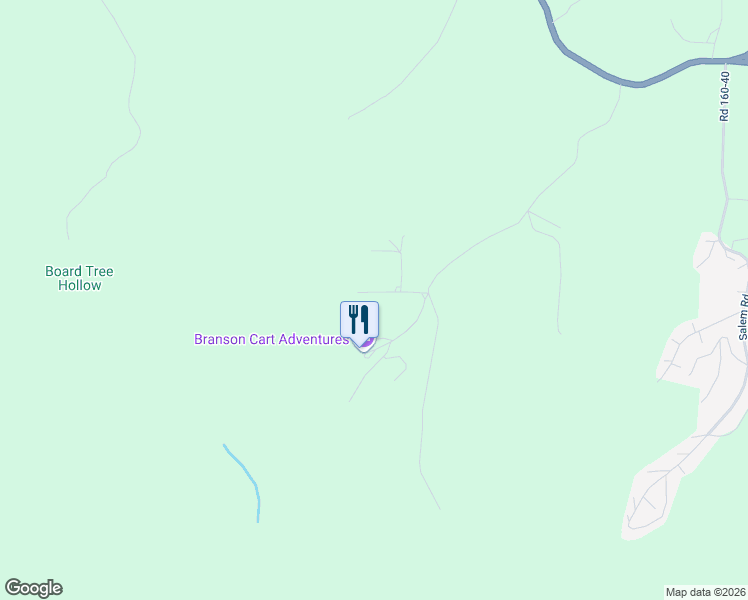 map of restaurants, bars, coffee shops, grocery stores, and more near 165 Live Oak Lane in Reeds Spring